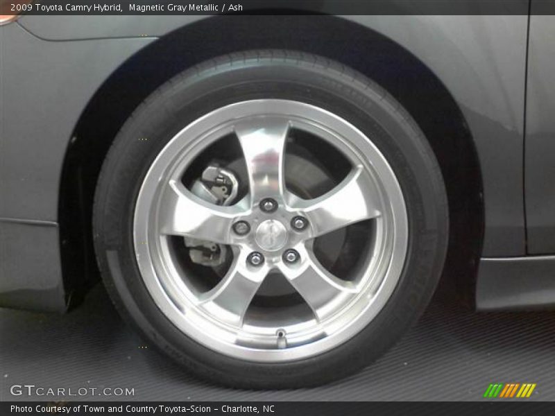 Magnetic Gray Metallic / Ash 2009 Toyota Camry Hybrid