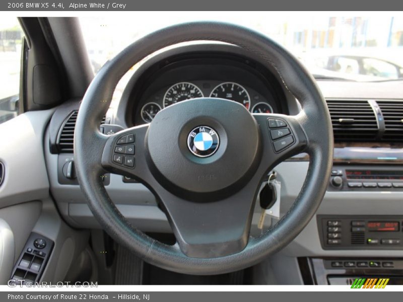 Alpine White / Grey 2006 BMW X5 4.4i