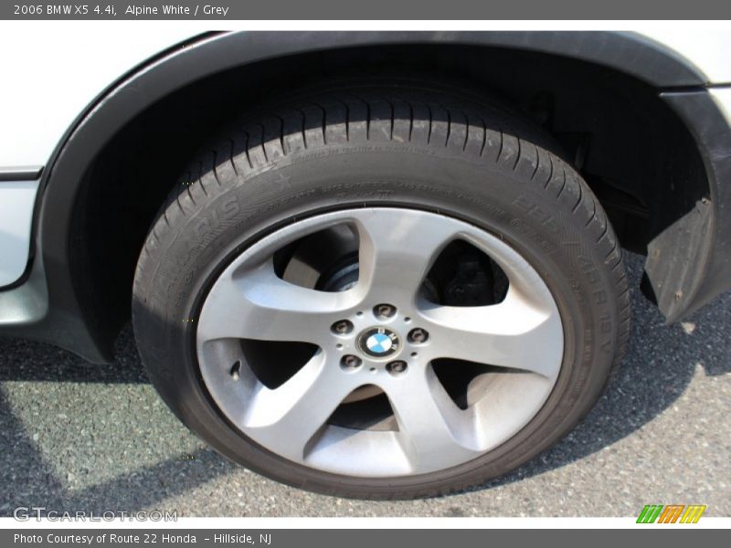 Alpine White / Grey 2006 BMW X5 4.4i