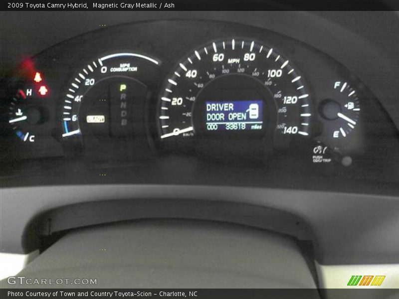 Magnetic Gray Metallic / Ash 2009 Toyota Camry Hybrid