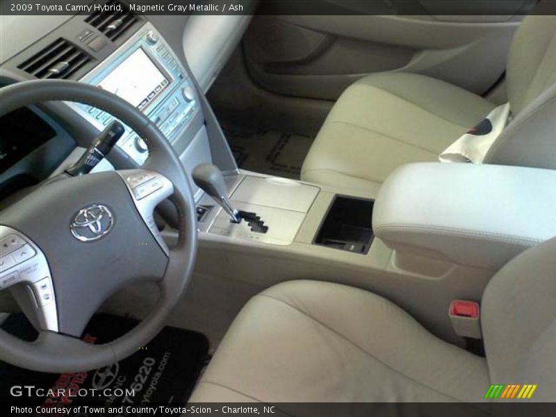 Magnetic Gray Metallic / Ash 2009 Toyota Camry Hybrid