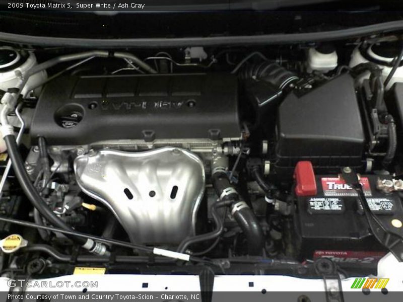Super White / Ash Gray 2009 Toyota Matrix S