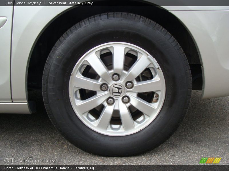 Silver Pearl Metallic / Gray 2009 Honda Odyssey EX