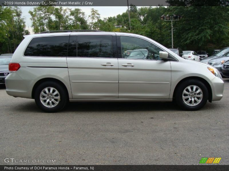 Silver Pearl Metallic / Gray 2009 Honda Odyssey EX