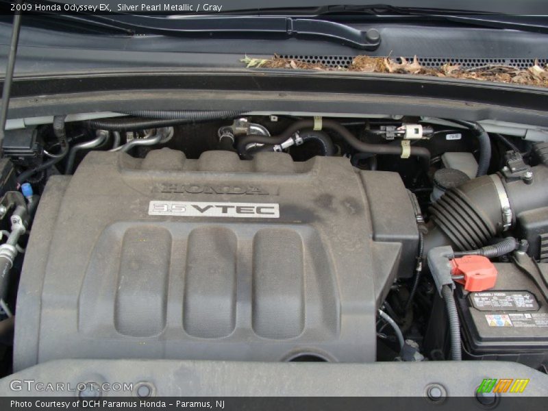 Silver Pearl Metallic / Gray 2009 Honda Odyssey EX