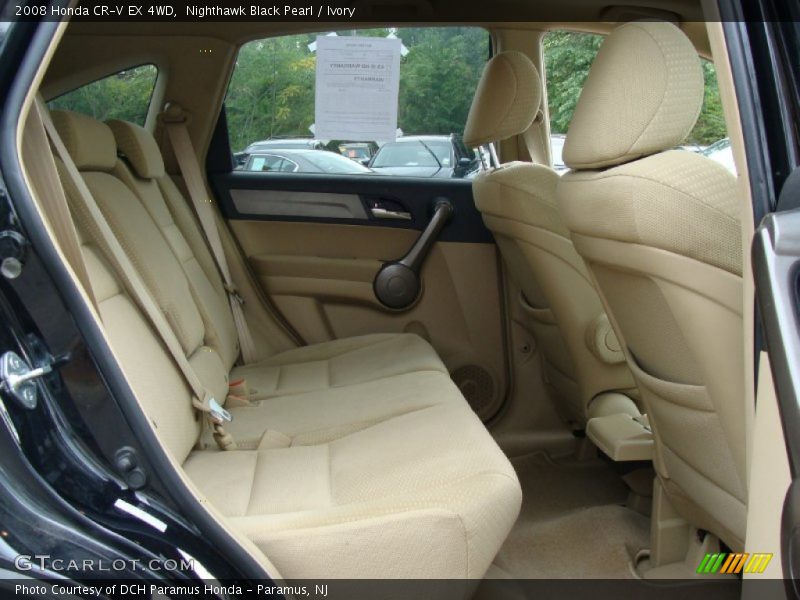 Nighthawk Black Pearl / Ivory 2008 Honda CR-V EX 4WD