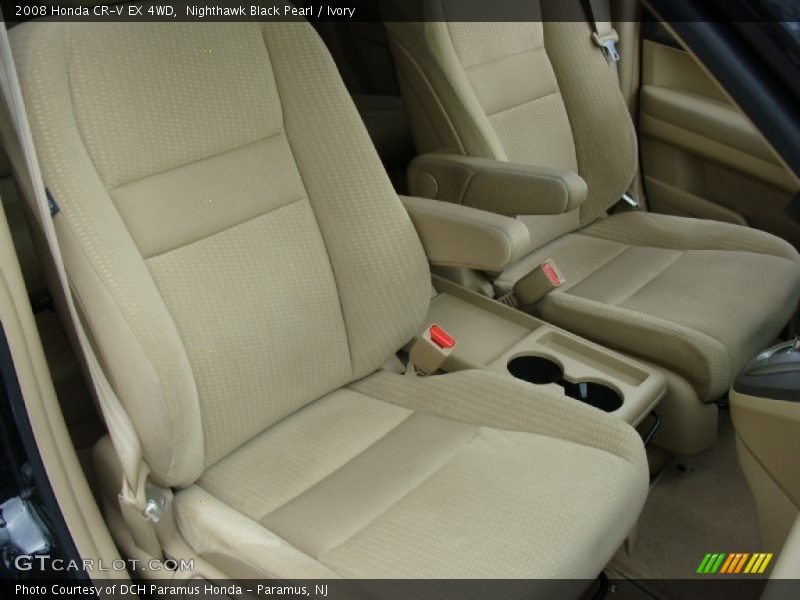 Nighthawk Black Pearl / Ivory 2008 Honda CR-V EX 4WD