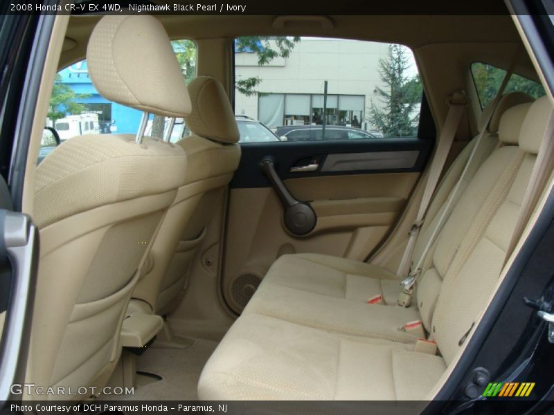 Nighthawk Black Pearl / Ivory 2008 Honda CR-V EX 4WD