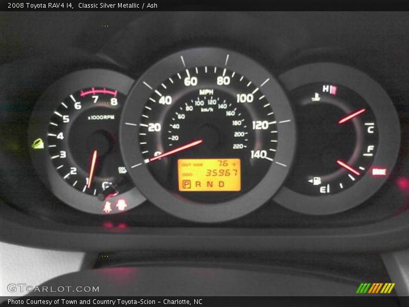 Classic Silver Metallic / Ash 2008 Toyota RAV4 I4