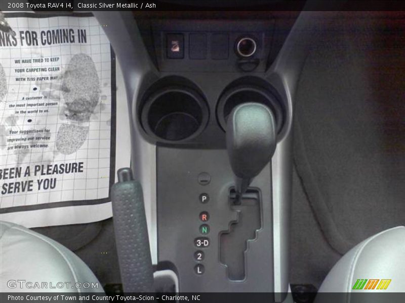 Classic Silver Metallic / Ash 2008 Toyota RAV4 I4