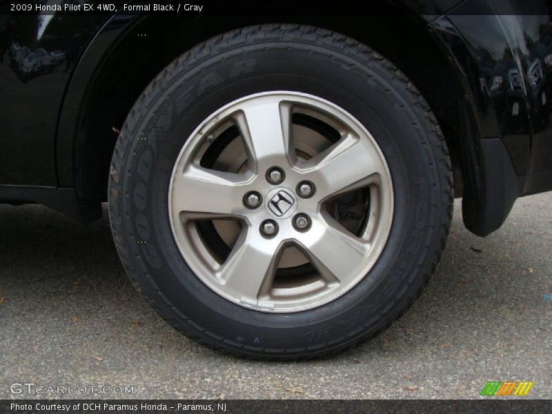 Formal Black / Gray 2009 Honda Pilot EX 4WD