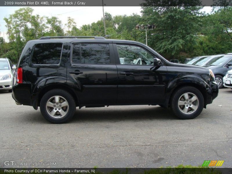 Formal Black / Gray 2009 Honda Pilot EX 4WD