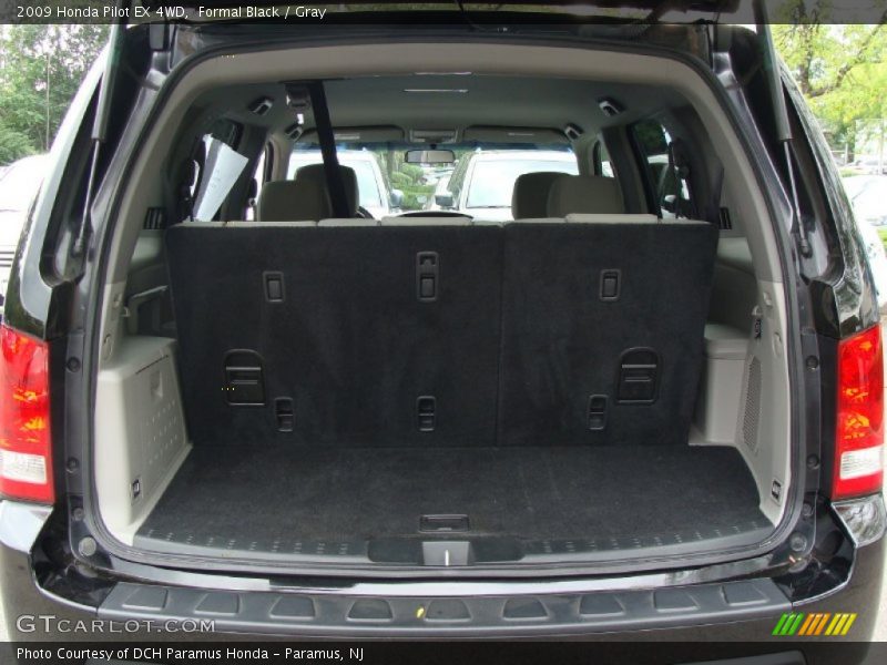 Formal Black / Gray 2009 Honda Pilot EX 4WD