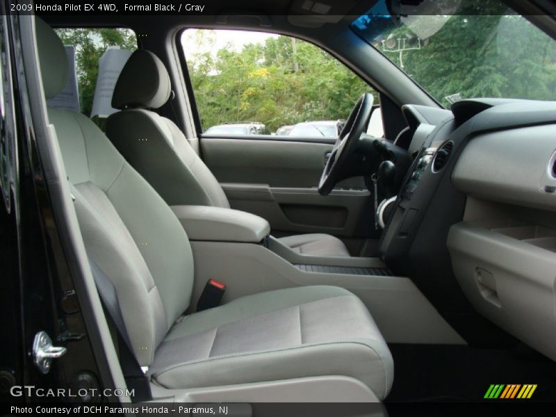 Formal Black / Gray 2009 Honda Pilot EX 4WD