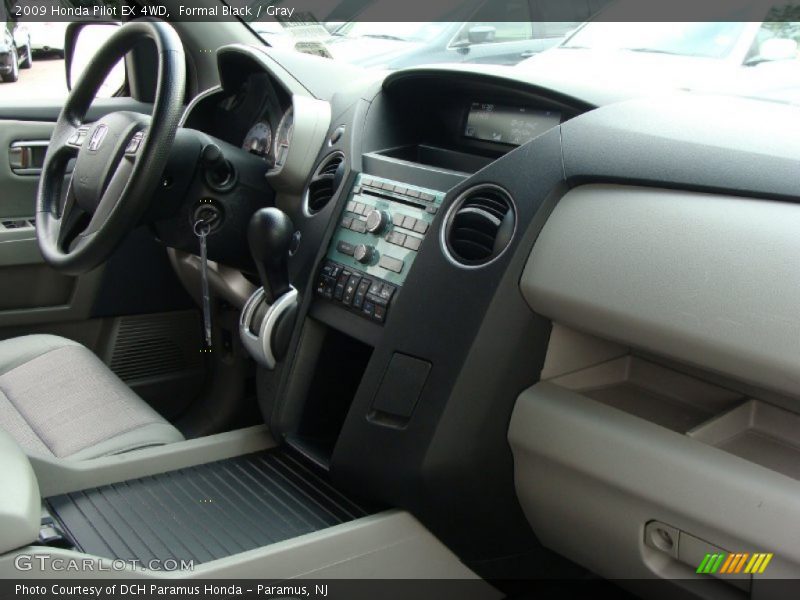 Formal Black / Gray 2009 Honda Pilot EX 4WD
