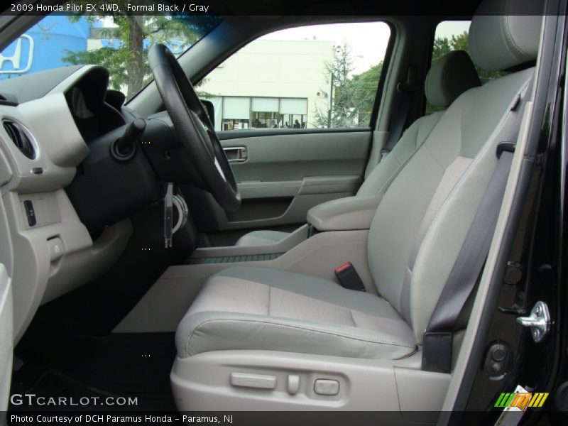 Formal Black / Gray 2009 Honda Pilot EX 4WD