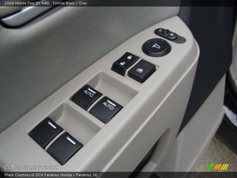 Formal Black / Gray 2009 Honda Pilot EX 4WD