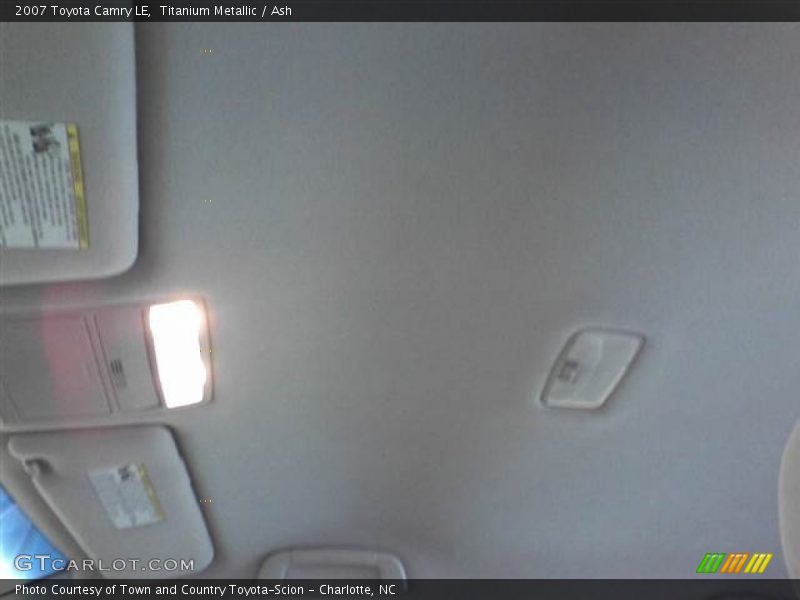 Titanium Metallic / Ash 2007 Toyota Camry LE