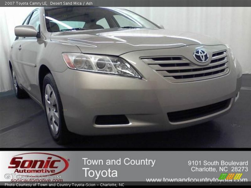 Desert Sand Mica / Ash 2007 Toyota Camry LE