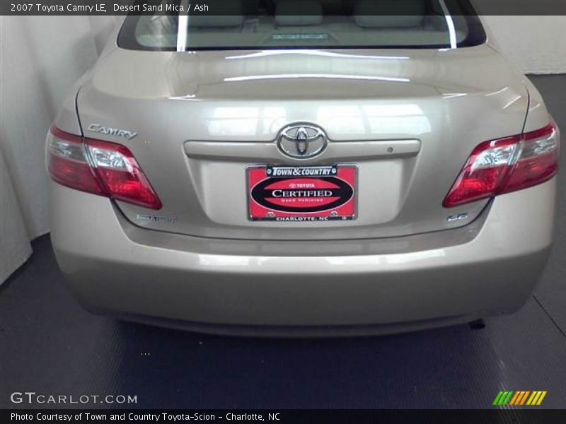 Desert Sand Mica / Ash 2007 Toyota Camry LE