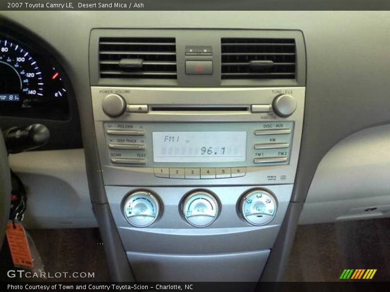 Desert Sand Mica / Ash 2007 Toyota Camry LE