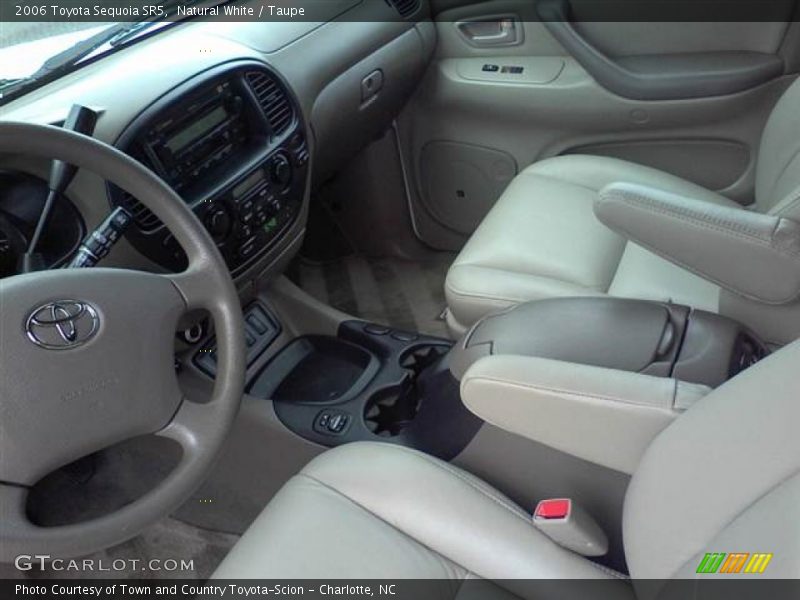Natural White / Taupe 2006 Toyota Sequoia SR5