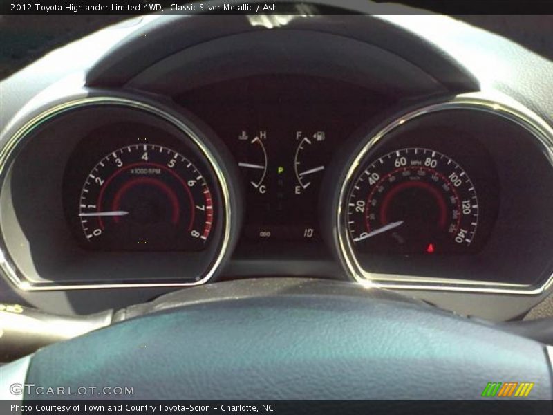 Classic Silver Metallic / Ash 2012 Toyota Highlander Limited 4WD