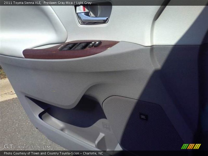 Predawn Gray Mica / Light Gray 2011 Toyota Sienna XLE