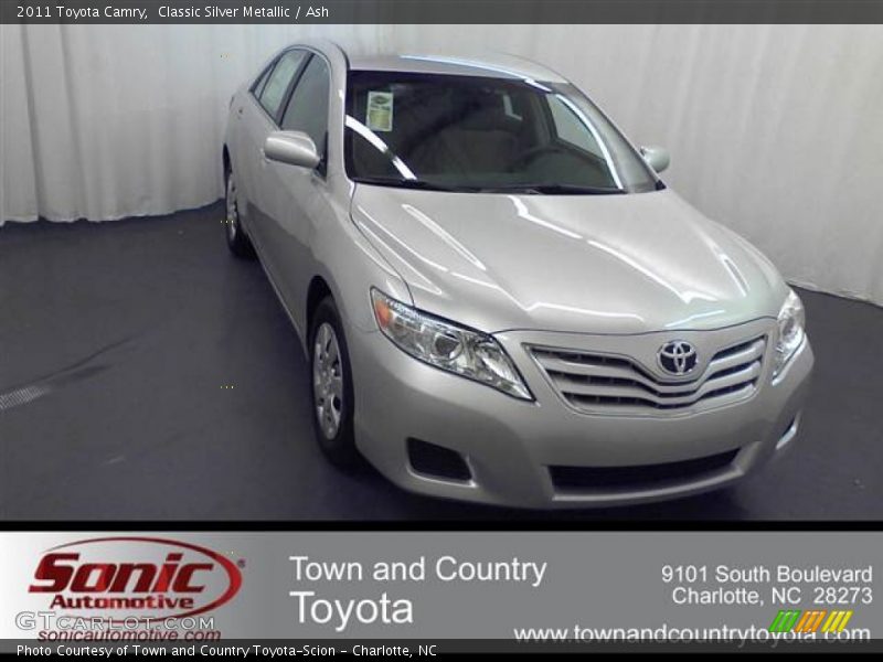 Classic Silver Metallic / Ash 2011 Toyota Camry
