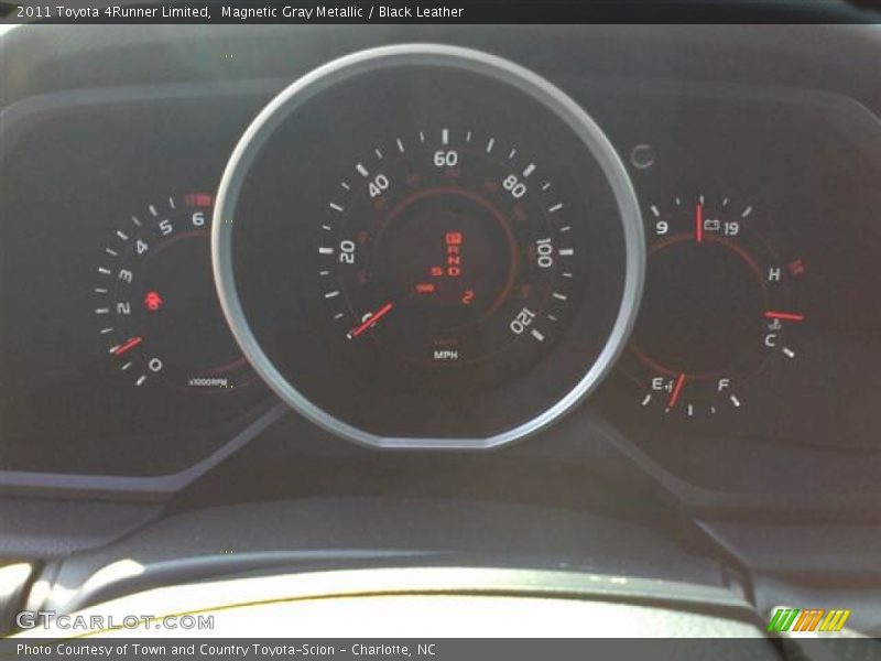 Magnetic Gray Metallic / Black Leather 2011 Toyota 4Runner Limited