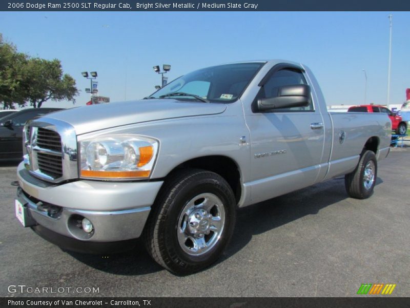 Bright Silver Metallic / Medium Slate Gray 2006 Dodge Ram 2500 SLT Regular Cab