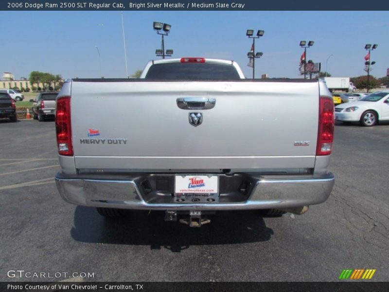 Bright Silver Metallic / Medium Slate Gray 2006 Dodge Ram 2500 SLT Regular Cab
