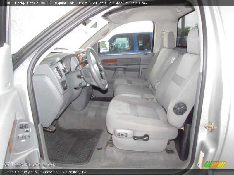 Bright Silver Metallic / Medium Slate Gray 2006 Dodge Ram 2500 SLT Regular Cab