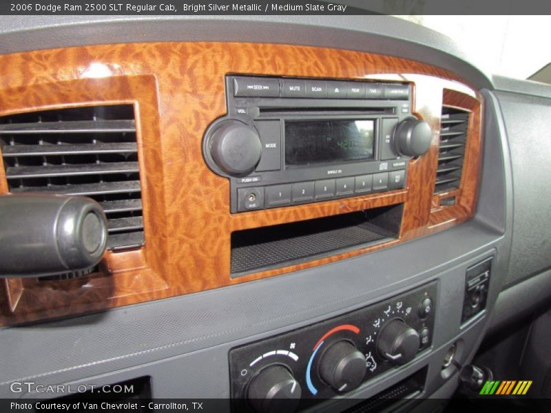 Bright Silver Metallic / Medium Slate Gray 2006 Dodge Ram 2500 SLT Regular Cab