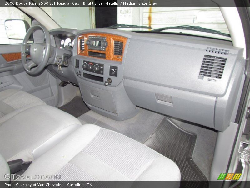 Bright Silver Metallic / Medium Slate Gray 2006 Dodge Ram 2500 SLT Regular Cab