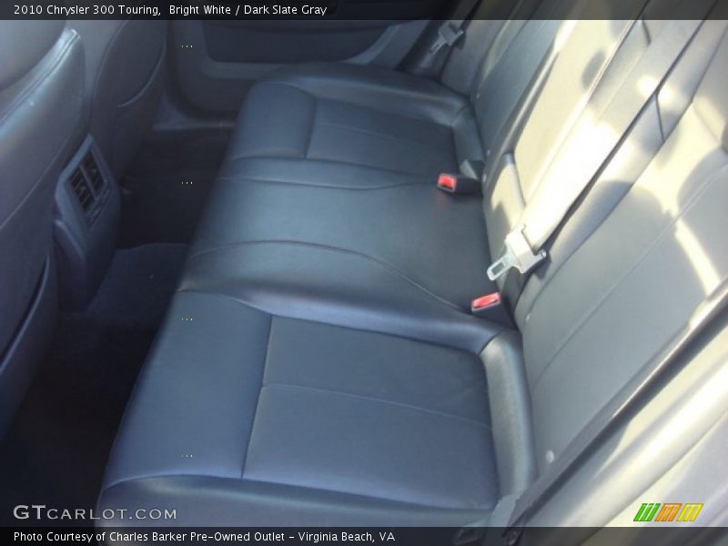 Bright White / Dark Slate Gray 2010 Chrysler 300 Touring