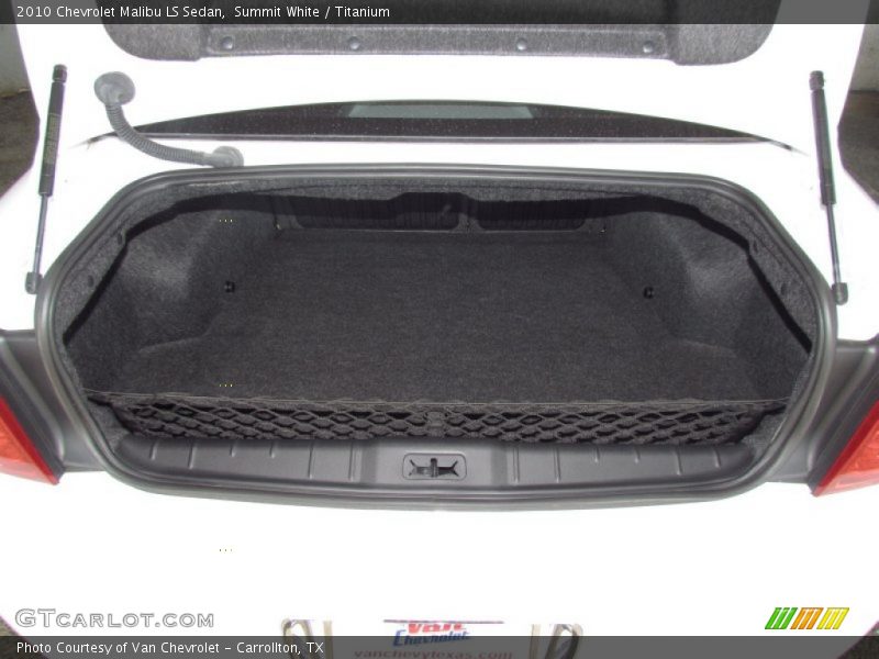 Summit White / Titanium 2010 Chevrolet Malibu LS Sedan