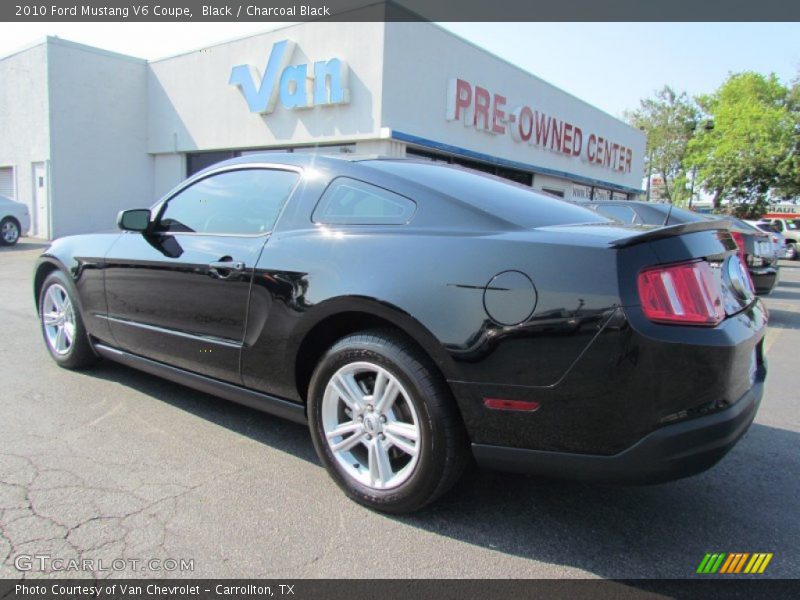 Black / Charcoal Black 2010 Ford Mustang V6 Coupe