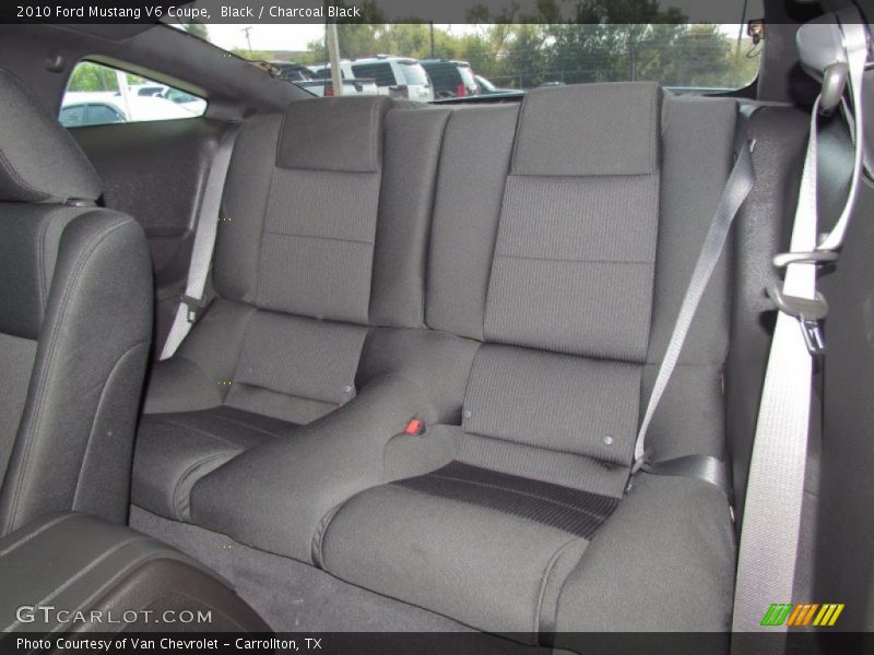 Black / Charcoal Black 2010 Ford Mustang V6 Coupe