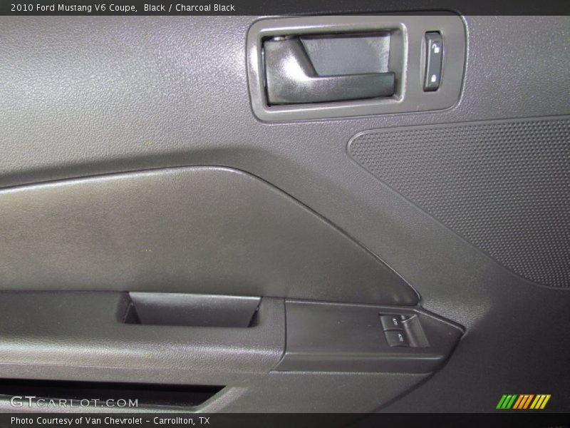 Black / Charcoal Black 2010 Ford Mustang V6 Coupe