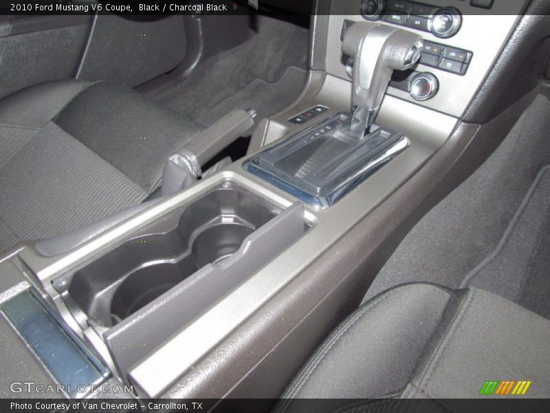 Black / Charcoal Black 2010 Ford Mustang V6 Coupe