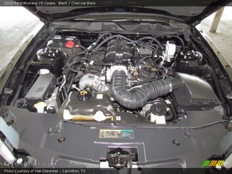 Black / Charcoal Black 2010 Ford Mustang V6 Coupe