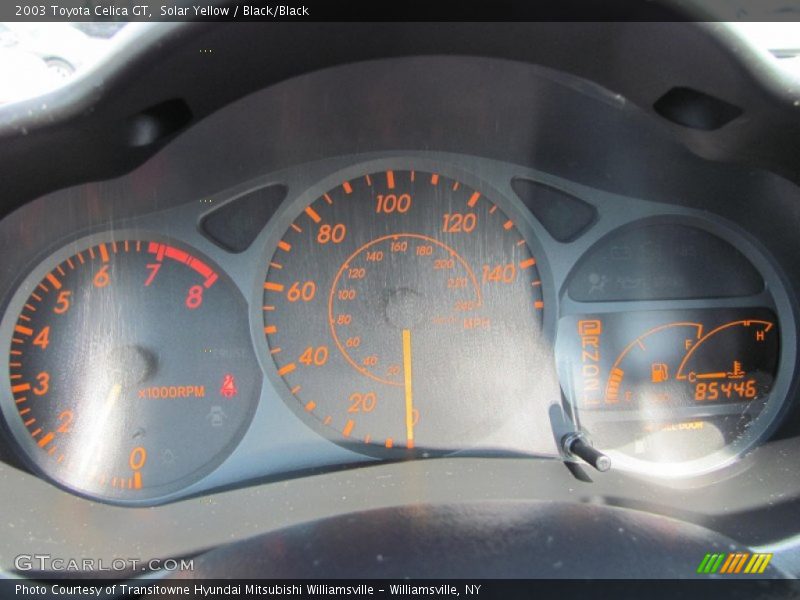  2003 Celica GT GT Gauges