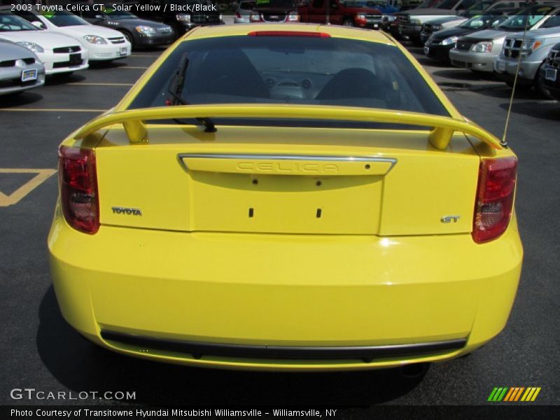  2003 Celica GT Solar Yellow