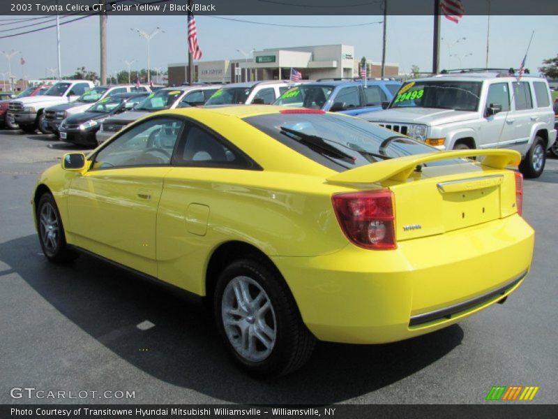  2003 Celica GT Solar Yellow