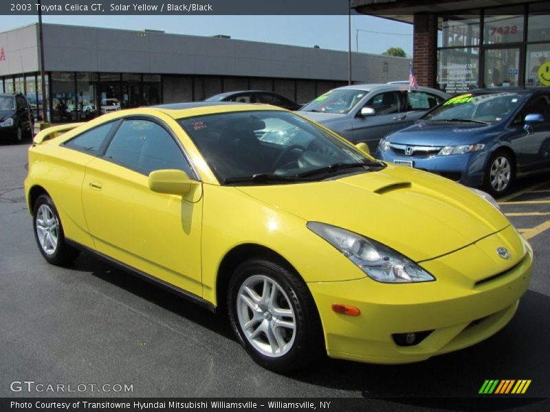Front 3/4 View of 2003 Celica GT