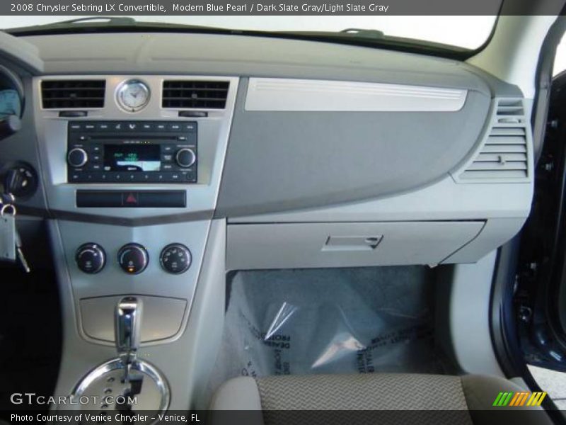 Modern Blue Pearl / Dark Slate Gray/Light Slate Gray 2008 Chrysler Sebring LX Convertible