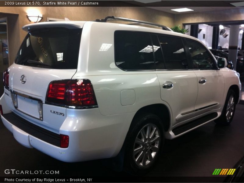Starfire White Pearl / Cashmere 2009 Lexus LX 570