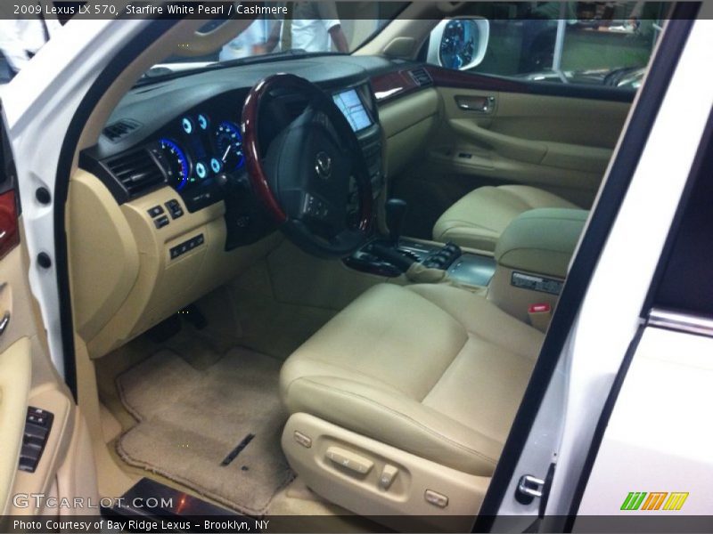 Starfire White Pearl / Cashmere 2009 Lexus LX 570