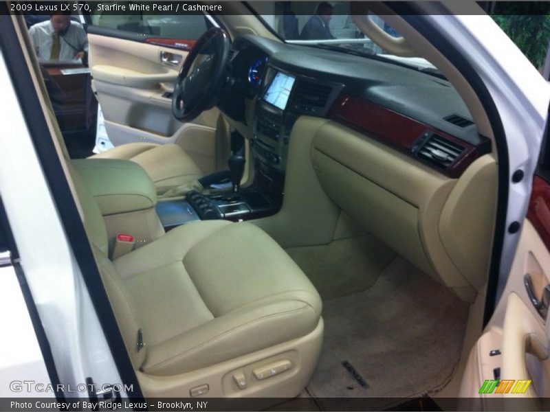 Starfire White Pearl / Cashmere 2009 Lexus LX 570